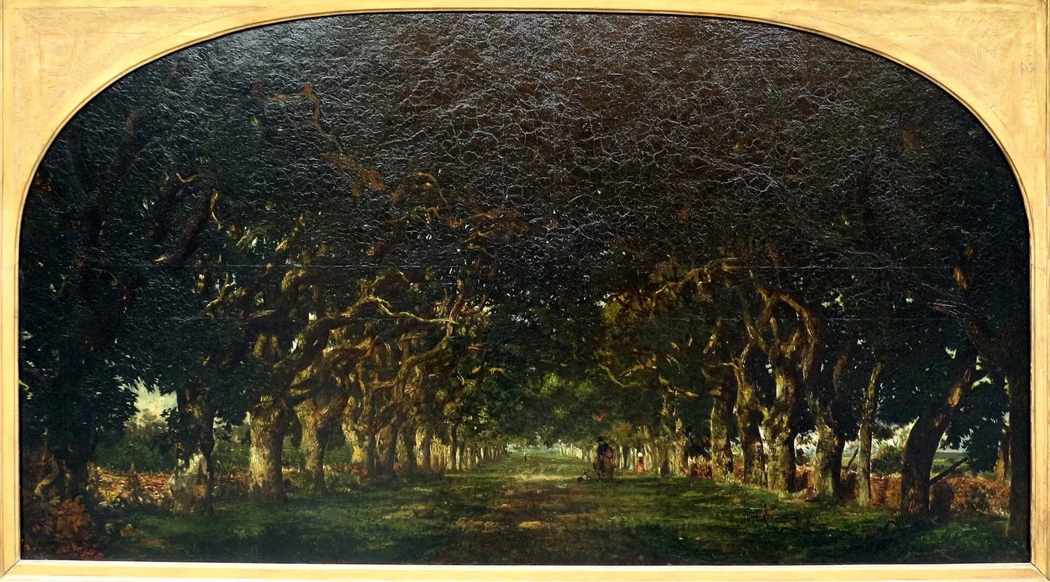 Il vicolo delle castagne - Louvre, Parigi